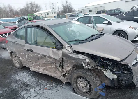 2013 Hyundai Accent Gls из США, поврежденный, VIN KMHCT4AE4DU505524